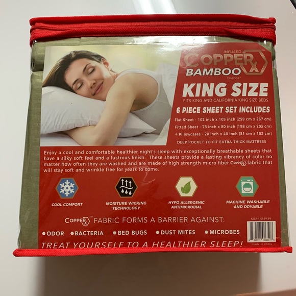 Copper X Bedding Copper X Bamboo Sheet Set Poshmark